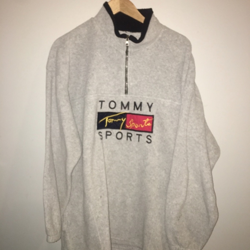 RARE Vintage Tommy Hilfiger Quarter-Zip Fleece